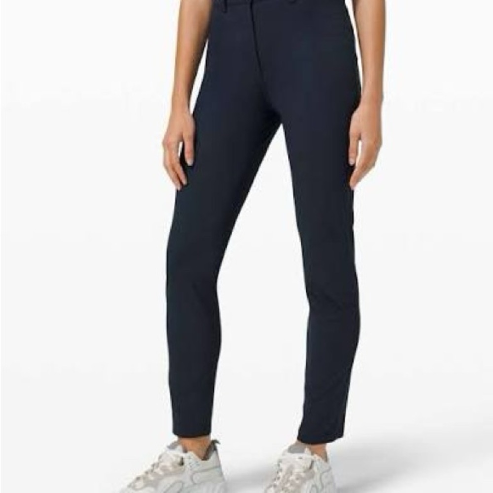 Lululemon City Sleek Navy 5 Pocket Pants